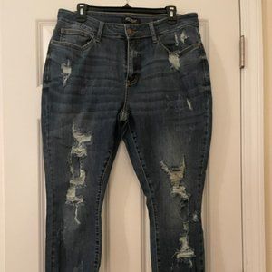 COPY - Judy Blue Distress Skinny Jean